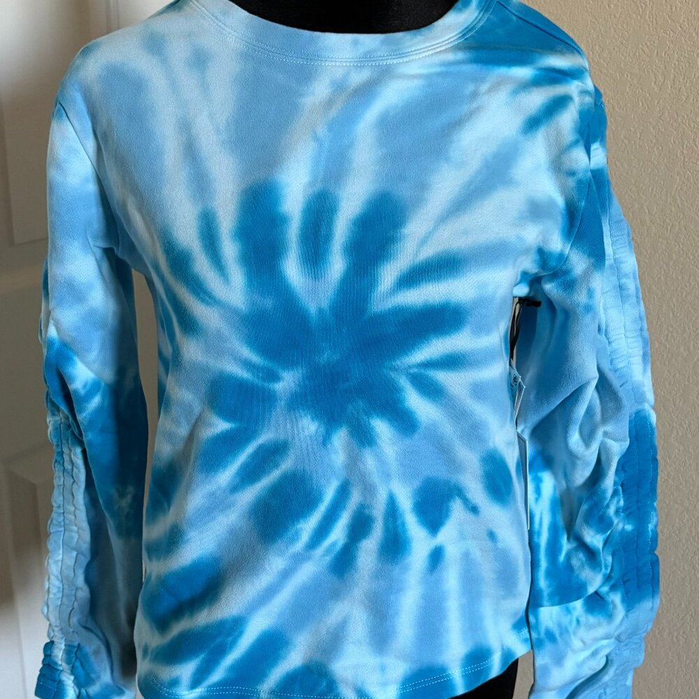 AS FRENCH TERRY SWEATSHIRT XS SNBRST TYE BLU
